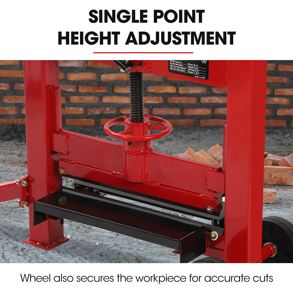 BAUMR-AG Manual Block Splitter, 420mm Cutting Length, Cutter for Paver Brick Stone V219-TOLBCTBMM42A