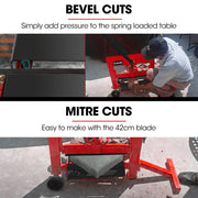 BAUMR-AG Manual Block Splitter, 420mm Cutting Length, Cutter for Paver Brick Stone V219-TOLBCTBMM42A