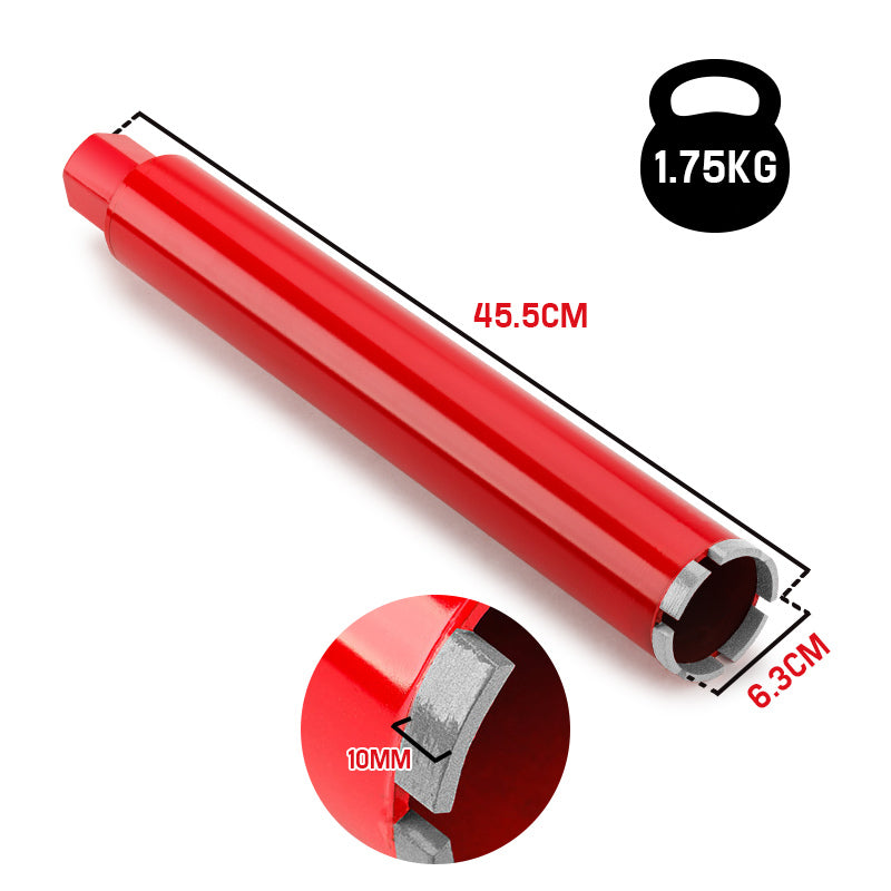 Baumr-AG Diamond Core Drill Bit 63mm Concrete Wet Dry Tile Stone Brick Marble 1-1/4 UNC V219-TOLBITBMRA063