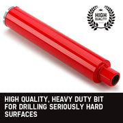 Baumr-AG Diamond Core Drill Bit 76mm Concrete Wet Dry Tile Stone Brick Marble 1-1/4 UNC V219-TOLBITBMRA076