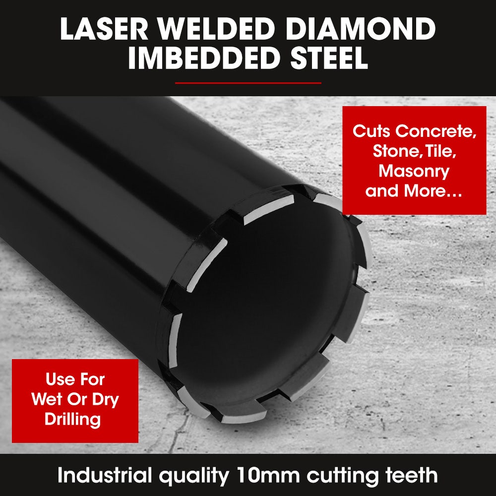 Diamond Core Drill Bit 102mm Concrete Wet Dry Tile Stone Brick Marble 1-1/4 UNC V219-TOLBITBMRA102