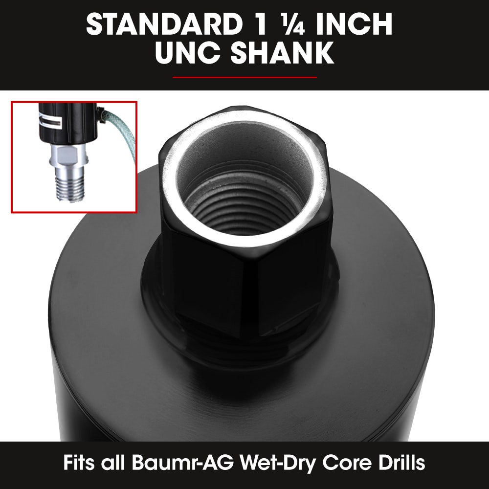Diamond Core Drill Bit 102mm Concrete Wet Dry Tile Stone Brick Marble 1-1/4 UNC V219-TOLBITBMRA102