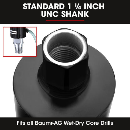 Diamond Core Drill Bit 102mm Concrete Wet Dry Tile Stone Brick Marble 1-1/4 UNC V219-TOLBITBMRA102