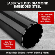 Baumr-AG Diamond Core Drill Bit 152mm Concrete Wet Dry Tile Stone Brick Marble 1-1/4 UNC V219-TOLBITBMRA152