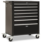 BULLET Pro 7 Drawer Tool Box Cabinet Trolley Storage, Toolbox Garage Organiser Set, Black V219-TOLCABBU17KA