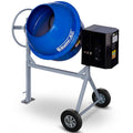 BAUMR-AG 160L Heavy-Duty Petrol Concrete Cement Mixer, 3hp 105cc Engine