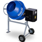 BAUMR-AG 200L Heavy-Duty Petrol Concrete Cement Mixer, 3hp 105cc Engine