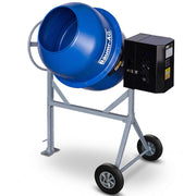 BAUMR-AG 250L Heavy-Duty Petrol Concrete Cement Mixer, 3hp 105cc Engine