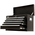 Bullet Pro 9 Drawer Tool Box Chest, Organiser Mechanic Garage Storage Toolbox Set - Black V219-TOLCHTBU19KA