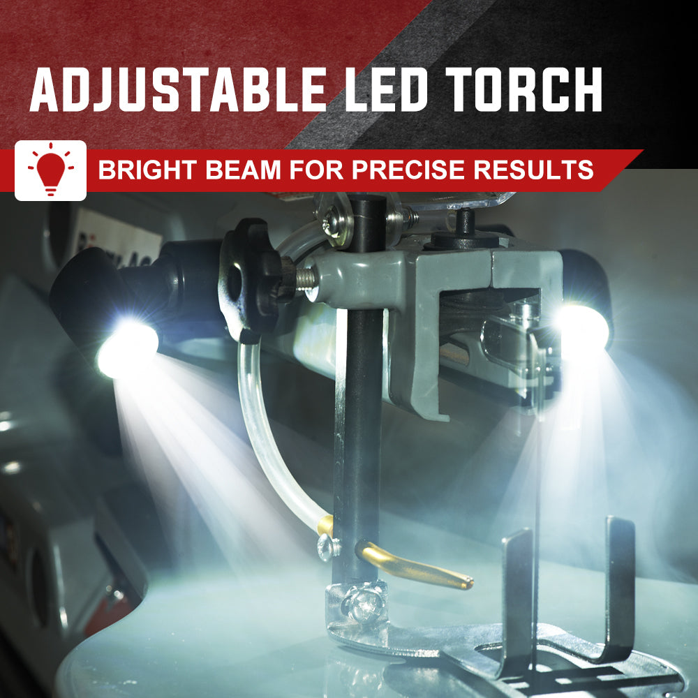 Baumr-AG SS16 16 120W Variable Speed Scroll Saw Tool Electric Dual Lamps V219-TOLSCSBMRBS16