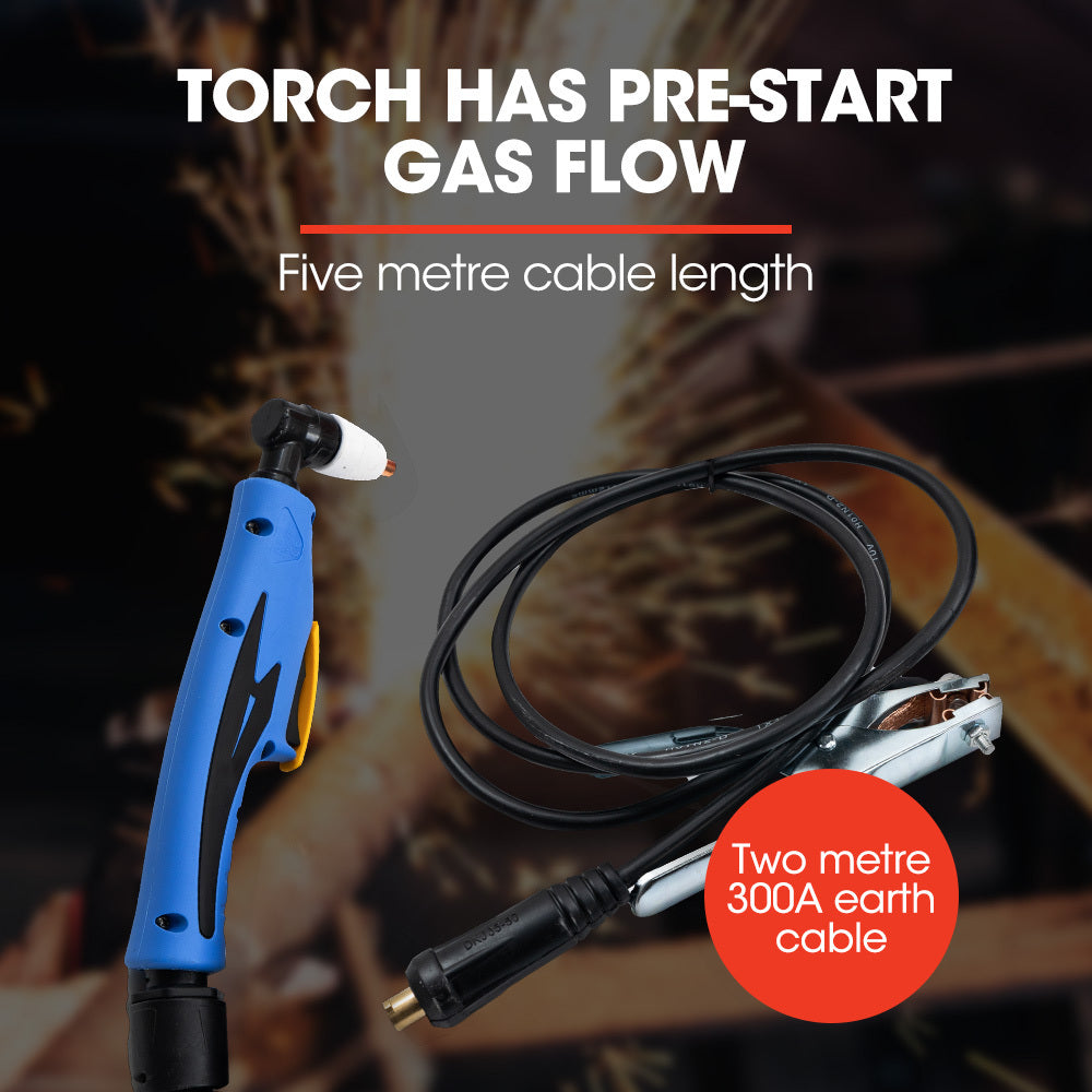 ROSSI 40 Amp Plasma Cutter, Portable Oxy Torch Welder Cutting Machine, 15A Plug V219-TOLWDRROB04X
