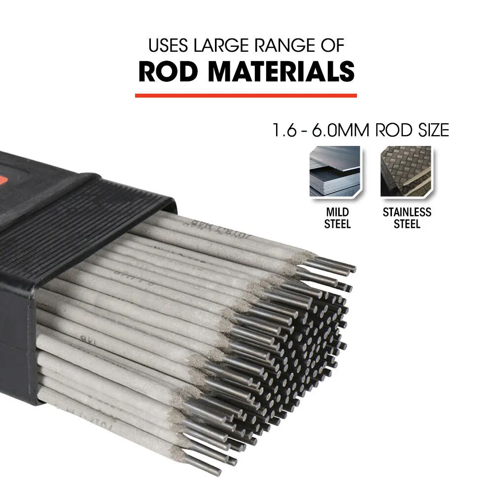 ROSSI 170Amp MIG ARC Stick Welder, with Carry Case & Accessories, 15A Plug V219-TOLWDRROB1C7