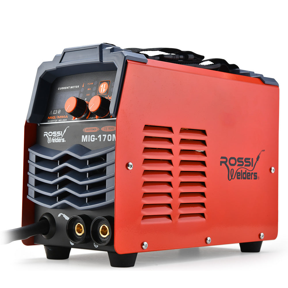 ROSSI 170Amp MIG ARC Stick Welder, with Carry Case & Accessories, 15A Plug V219-TOLWDRROB1C7