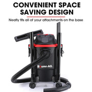 Baumr-AG 20L 1200W Wet and Dry Vacuum Cleaner, with Blower, for Car, Workshop, Carpet V219-TOLWDVUM2PNA