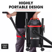 Baumr-AG 20L 1200W Wet and Dry Vacuum Cleaner, with Blower, for Car, Workshop, Carpet V219-TOLWDVUM2PNA