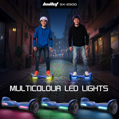 BULLET SX-2500 Hoverboard Scooter, 500W Brushless, UL Certified, AU Compliant, 6.5-inch Off-Road Style Tyres, V219-TOYHVBBL65BA