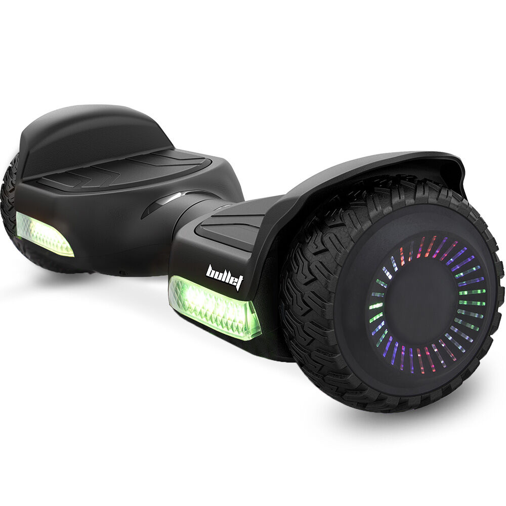BULLET SX-2500 Hoverboard Scooter, 500W Brushless, UL Certified, AU Compliant, 6.5-inch Off-Road Style Tyres, V219-TOYHVBBL65KA