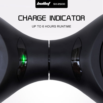BULLET SX-2500 Hoverboard Scooter, 500W Brushless, UL Certified, AU Compliant, 6.5-inch Off-Road Style Tyres, V219-TOYHVBBL65KA