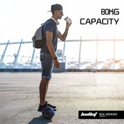 BULLET SX-2000 Hoverboard Scooter, 500W Brushless, Superior Self Balancing System, UL Certified, LED Lights, V219-TOYHVBBL6BGA
