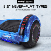 BULLET SX-2000 Hoverboard Scooter, 500W Brushless, Superior Self Balancing System, UL Certified, LED Lights, V219-TOYHVBBL6BGA