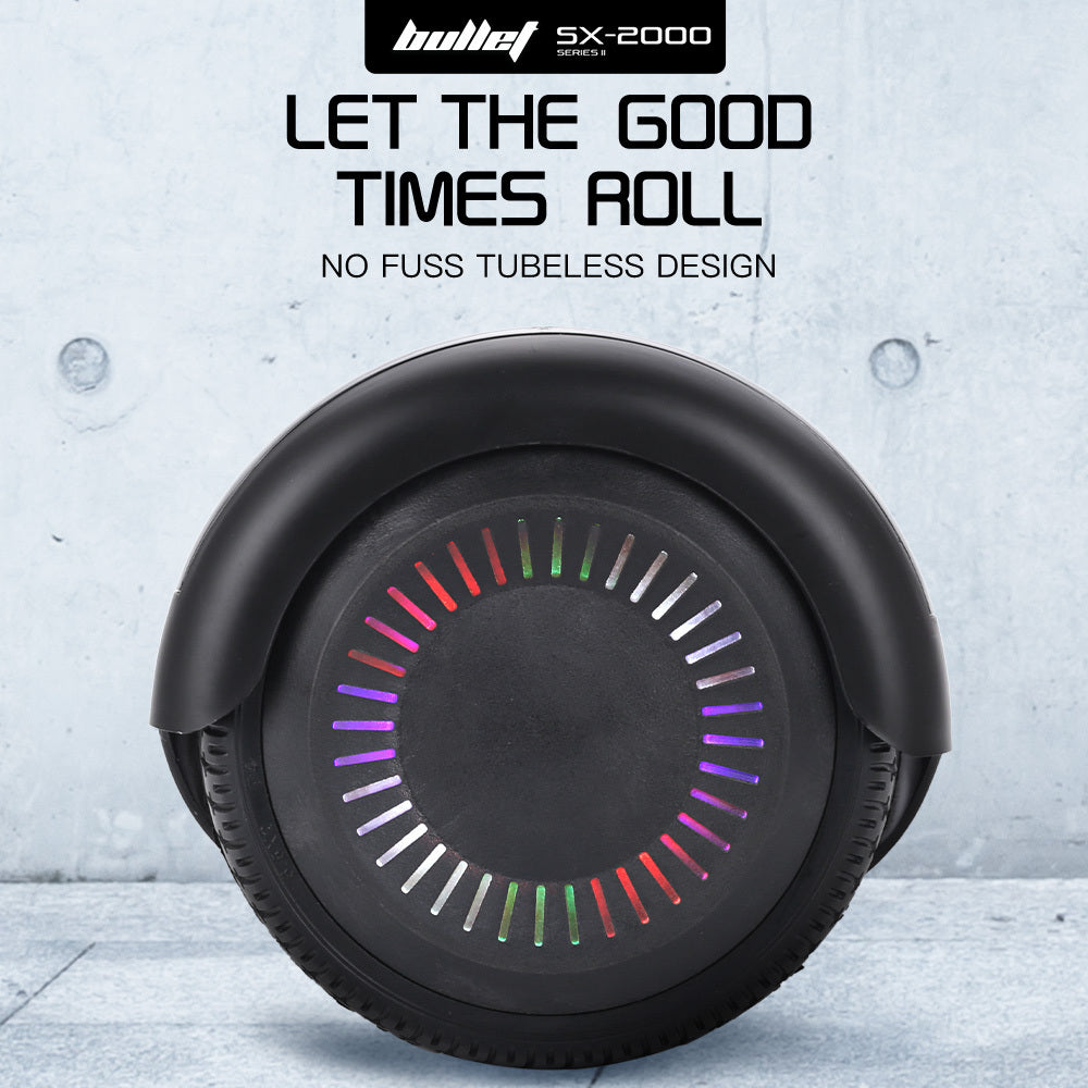 BULLET SX-2000 Hoverboard Scooter, 500W Brushless, UL Certified, AU Compliant, Superior Self Balancing V219-TOYHVBBL6BKA