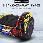 BULLET SX-2000 Hoverboard Scooter, 500W Brushless, UL Certified, AU Compliant, Superior Self Balancing V219-TOYHVBBL6HHA