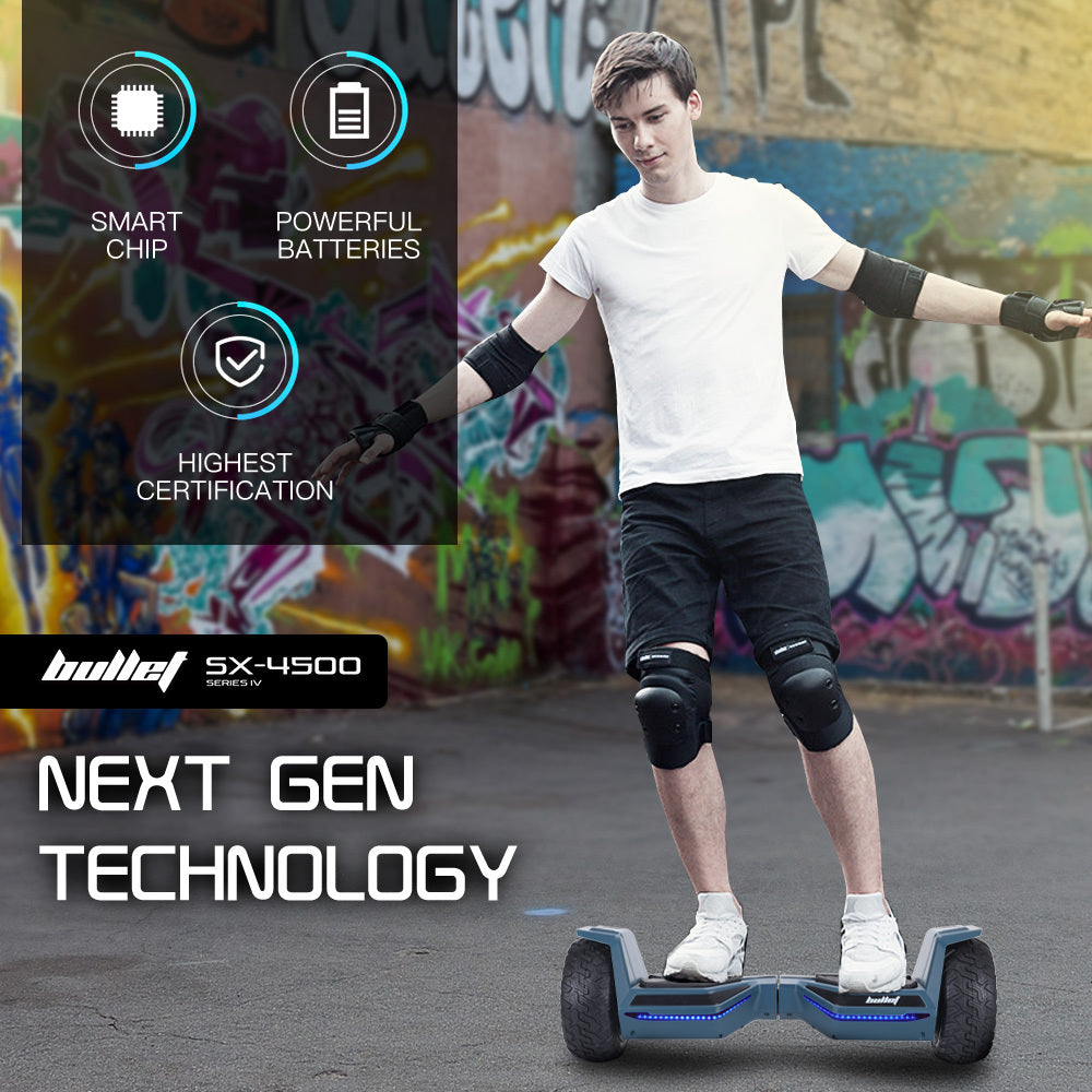 BULLET SX-4500 Hoverboard Scooter, 700W Brushless, UL Certified, AU Compliant, 8.5" Wheels, Superior Self V219-TOYHVBBL9NVA