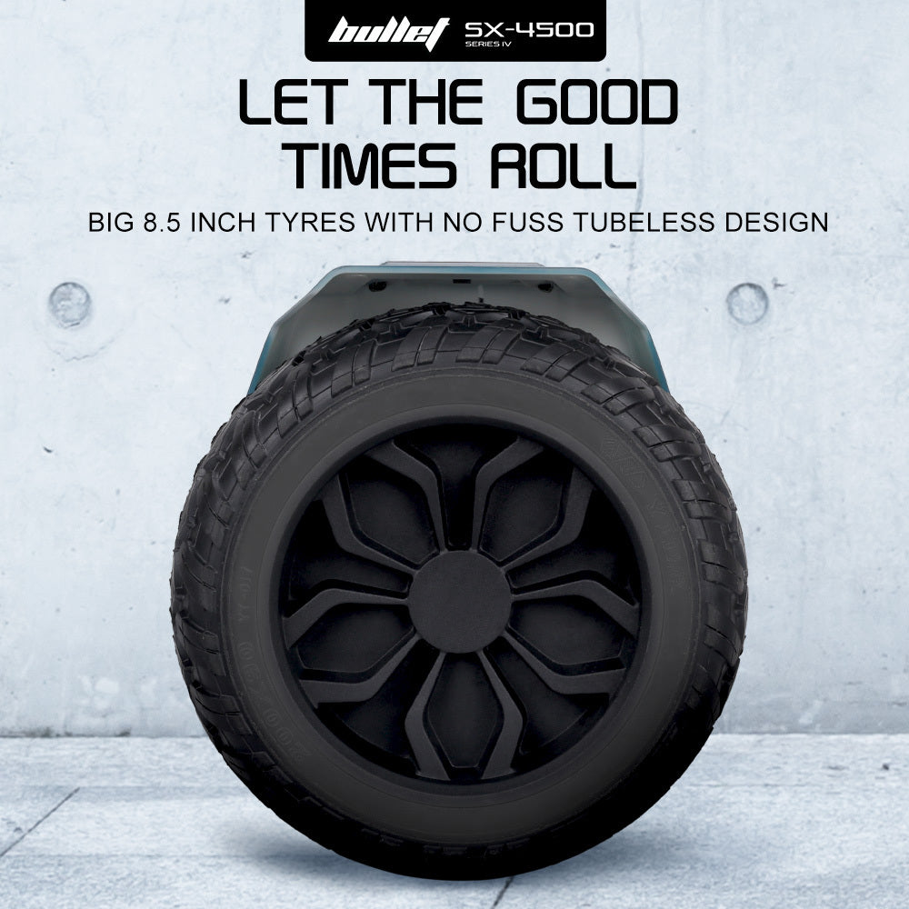 BULLET SX-4500 Hoverboard Scooter, 700W Brushless, UL Certified, AU Compliant, 8.5" Wheels, Superior Self V219-TOYHVBBL9NVA