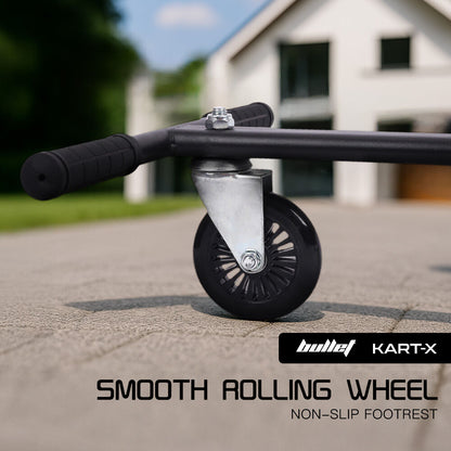 BULLET KART-X Hoverboard Seat Attachment, for 6.5" 8" 10" models, Adjustable Length Frame V219-TOYHVBBLK1KA