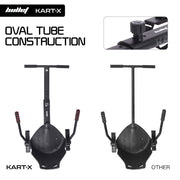 BULLET KART-X Hoverboard Seat Attachment, for 6.5" 8" 10" models, Adjustable Length Frame V219-TOYHVBBLK1KA