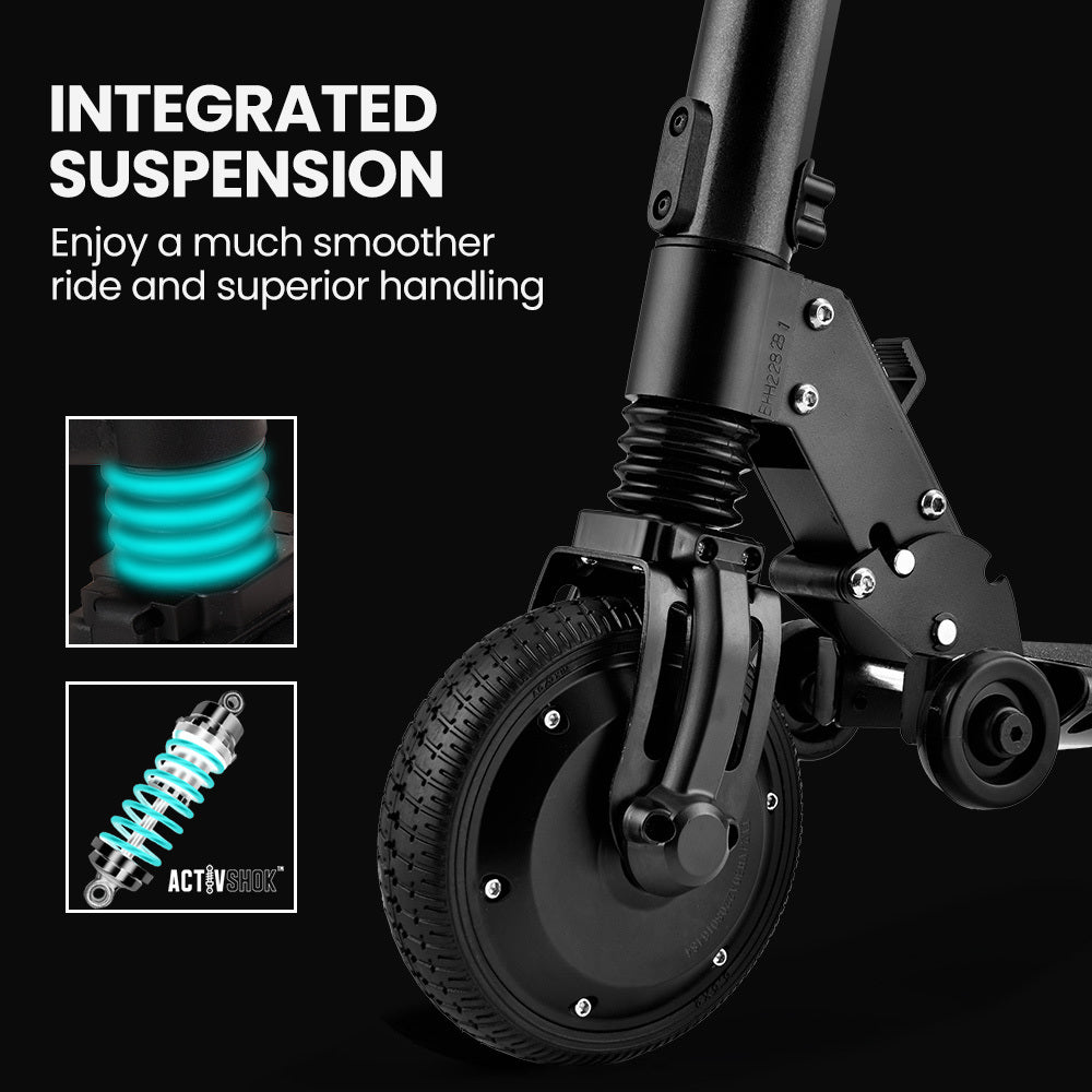 ALPHA Peak 300W 10Ah Electric Scooter, Suspension, for Adults or Teens, Black V219-TRNESCALA3KA