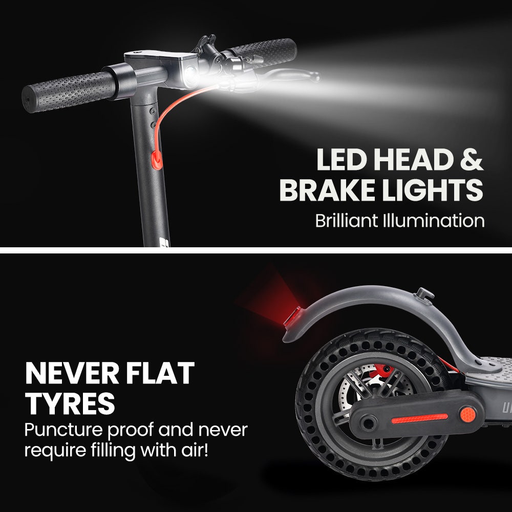 ALPHA Urban 8 Electric Scooter, Suspension, 25km Range, 8.5-Inch Wheels, Brushless Motor, Motorised Commuter V219-TRNESCALA4GA