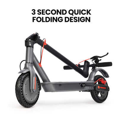 ALPHA Urban 8 Electric Scooter, Suspension, 25km Range, 8.5-Inch Wheels, Brushless Motor, Motorised Commuter V219-TRNESCALA4GA