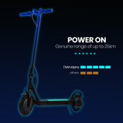 ALPHA Urban 8 Electric Scooter, Suspension, 25km Range, 8.5-Inch Wheels, Brushless Motor, Motorised Commuter V219-TRNESCALA4KA