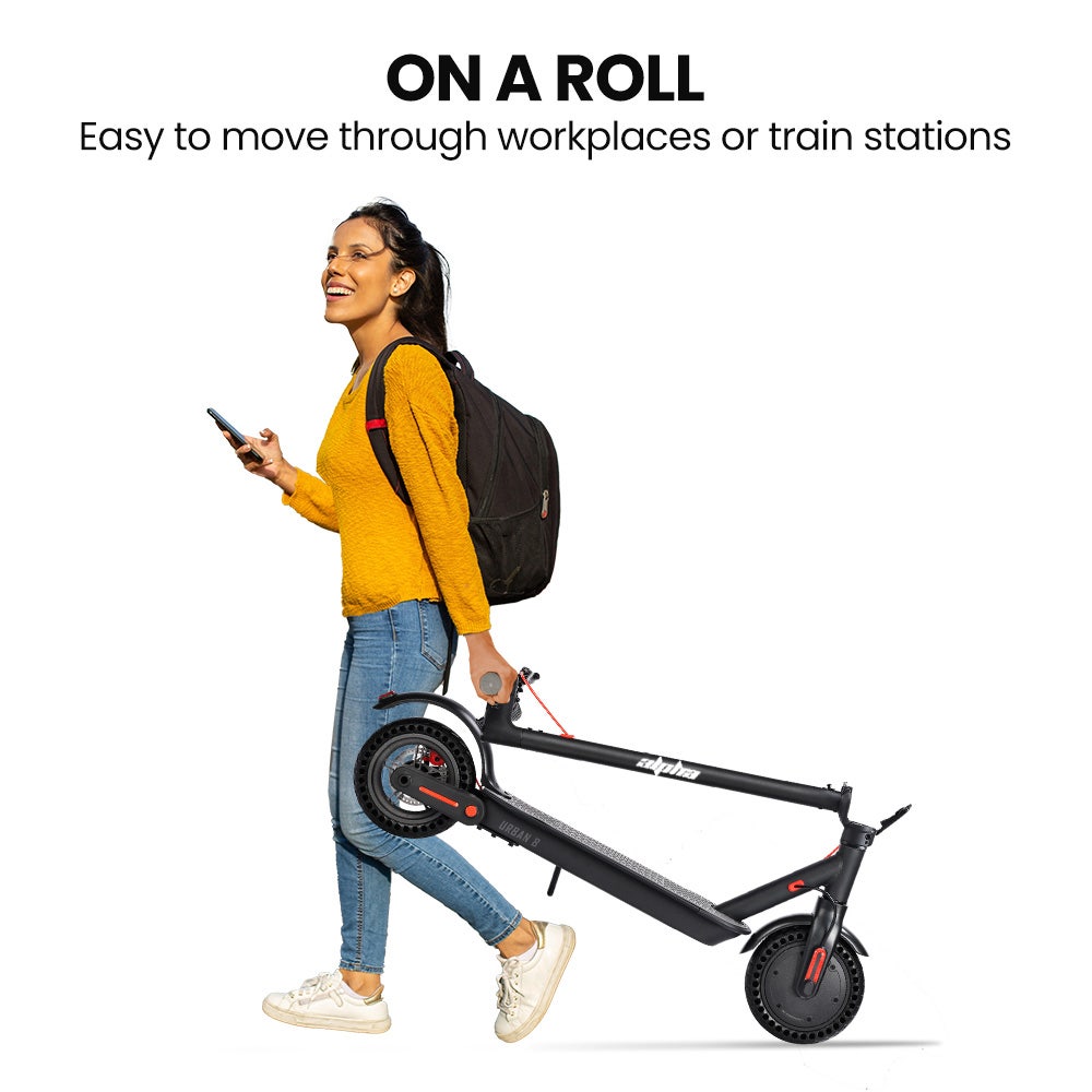 ALPHA Urban 8 Electric Scooter, Suspension, 25km Range, 8.5-Inch Wheels, Brushless Motor, Motorised Commuter V219-TRNESCALA4KA