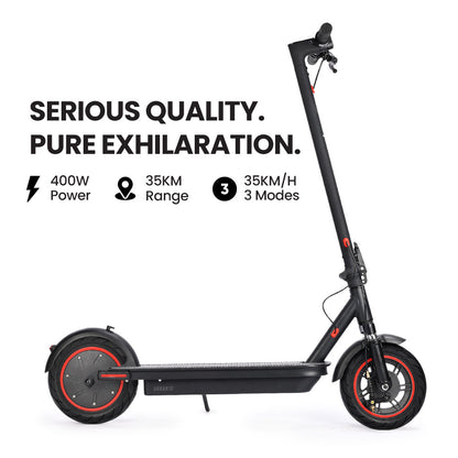 ALPHA Urban 10 Electric Scooter, 35km/h, Suspension, 35km Range, 10-Inch Wheels, Brushless Motor, Free APP, V219-TRNESCALA6KA