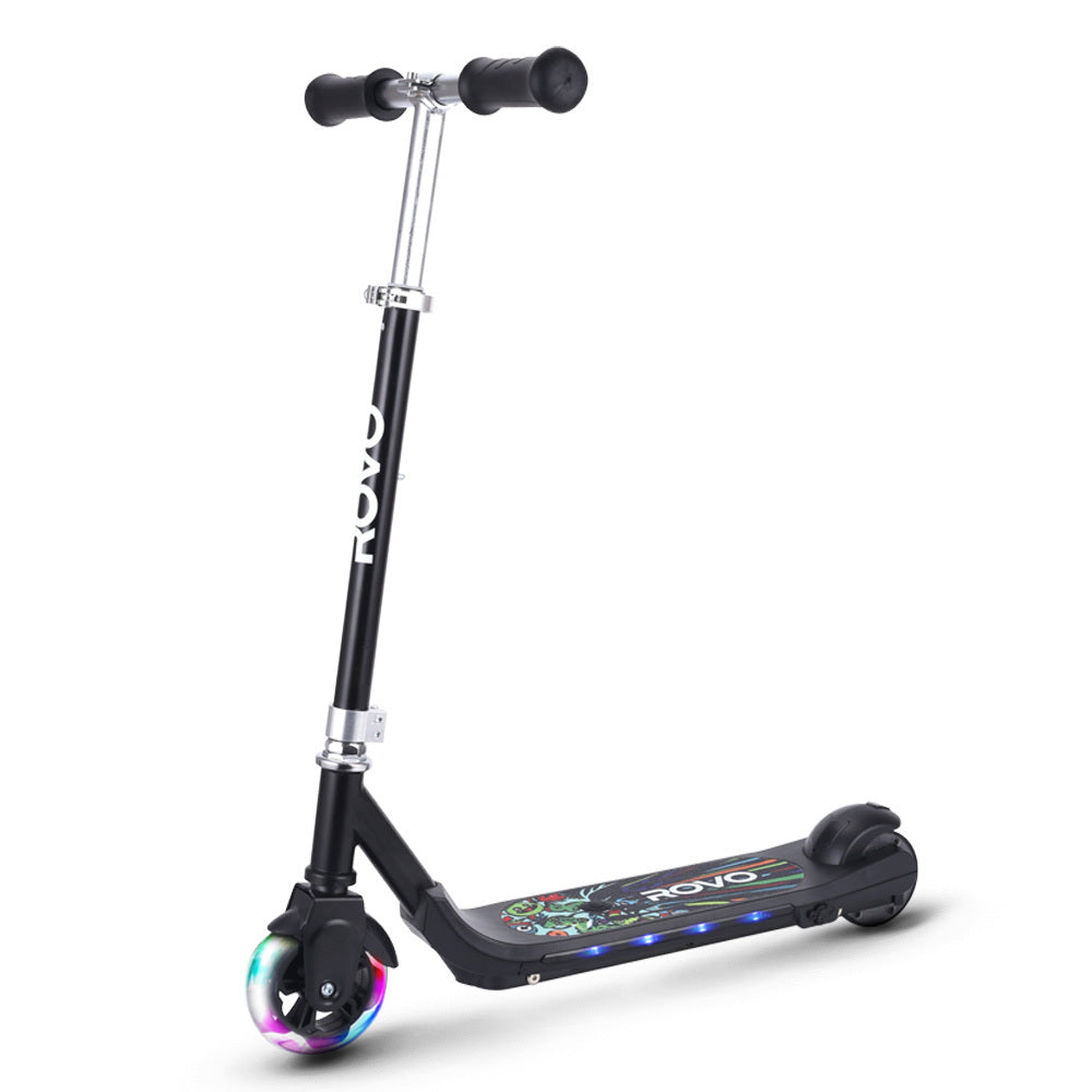 ROVO KIDS WhizKid Electric Scooter, Ages 5-11, Adjustable Height, AU Compliant, Lithium Battery, Brushless V219-TRNESCRVB1BA