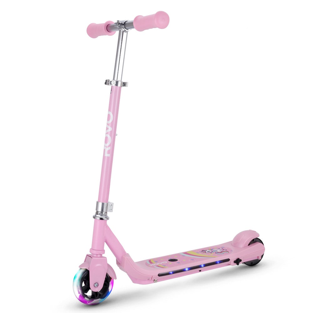 ROVO KIDS WhizKid Electric Scooter, Ages 5-11, Adjustable Height, AU Compliant, Lithium Battery, Brushless V219-TRNESCRVG1PA