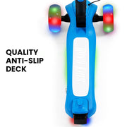 ROVO KIDS 3-Wheel Electric Scooter , Ages 3-8, Adjustable Height, AU Compliant, Lithium Battery, Blue V219-TRNESCRVM1BA