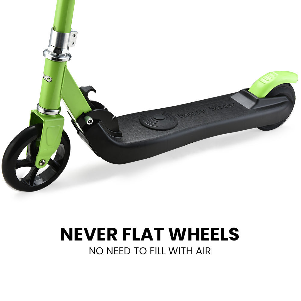 ROVO KIDS Electric Scooter Lithium Ride-On Foldable E-Scooter 125W Rechargeable, Green V219-TRNESCRVM2KA