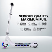 ROVO KIDS WhizKid Electric Scooter, Ages 5-11, Adjustable Height, AU Compliant, Lithium Battery, Brushless V219-TRNESCRVU1WA