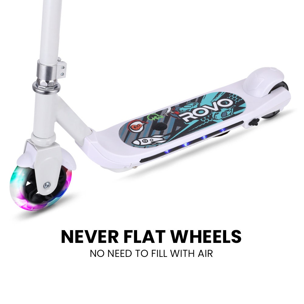 ROVO KIDS WhizKid Electric Scooter, Ages 5-11, Adjustable Height, AU Compliant, Lithium Battery, Brushless V219-TRNESCRVU1WA