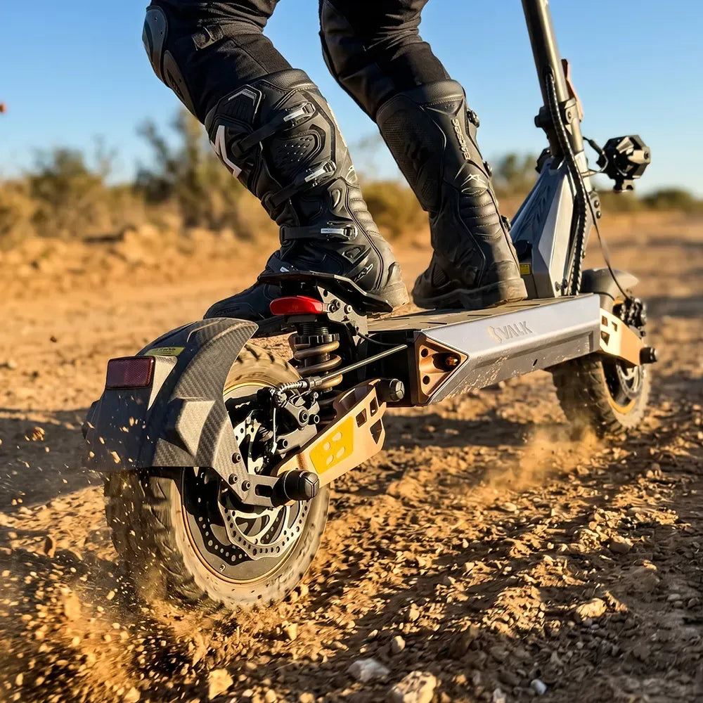 VALK Ego 8 Electric Scooter, Powerful, AU Compliant, 48V 13Ah, 55km Max Range, eScooter for Adults, Foldable, V219-TRNESCVAE8BA