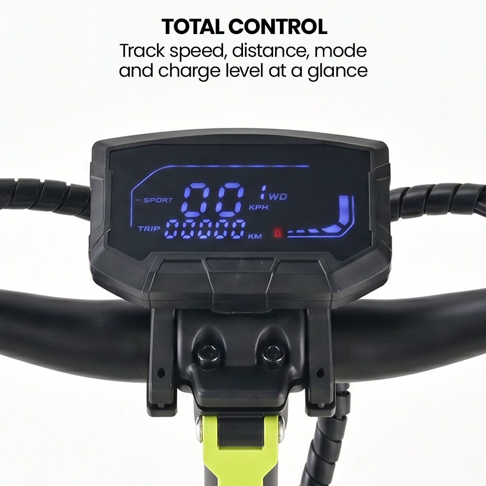VALK Ego 8 Electric Scooter, 45km/h Max, AU Compliant, 48V 13Ah, Up to 55km Range, eScooter for Adults, V219-TRNESCVAE8GA