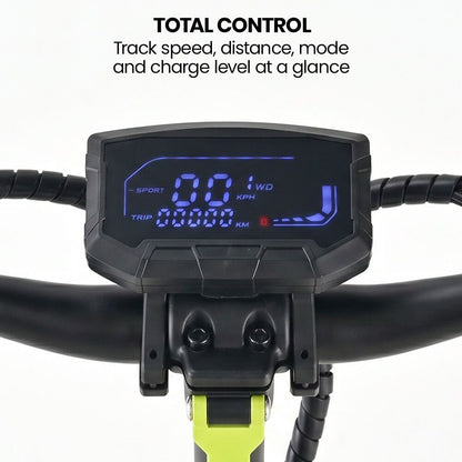 VALK Ego 8 Electric Scooter, 45km/h Max, AU Compliant, 48V 13Ah, Up to 55km Range, eScooter for Adults, V219-TRNESCVAE8GA