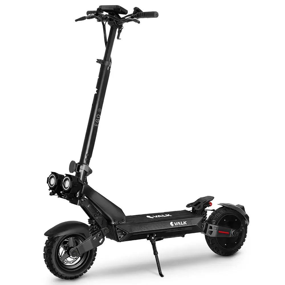 VALK Ego 8 Electric Scooter, 500W, AU Compliant, 48V 13Ah, 55km Max Range, eScooter for Adults, Foldable, Off V219-TRNESCVAE8KA