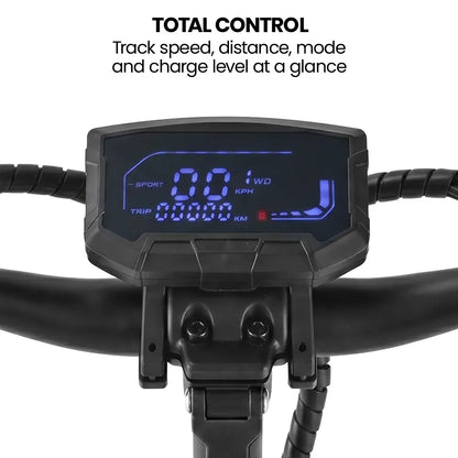 VALK Ego 8 Electric Scooter, 500W, AU Compliant, 48V 13Ah, 55km Max Range, eScooter for Adults, Foldable, Off V219-TRNESCVAE8KA