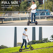 VALK Fusion 5 Electric Scooter, 500W, AU Compliant, 48V 13Ah Lithium, 50km Range, 40km/h, Quad Shocks, 10 V219-TRNESCVAF5NA
