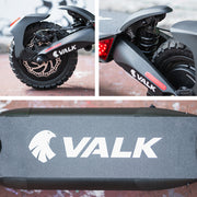 VALK Primal 9 Dual Motor Electric Scooter, 1600W, AU Compliant, for Extreme Hill Climbing, Black V219-TRNESCVAP9KA