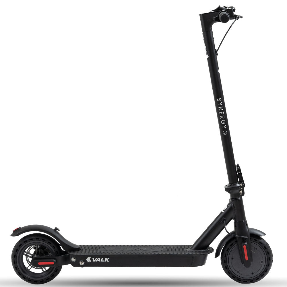 VALK Synergy 5 Electric Scooter, 400W, AU Compliant, Motorised eScooter for Adults, Black V219-TRNESCVAS5K